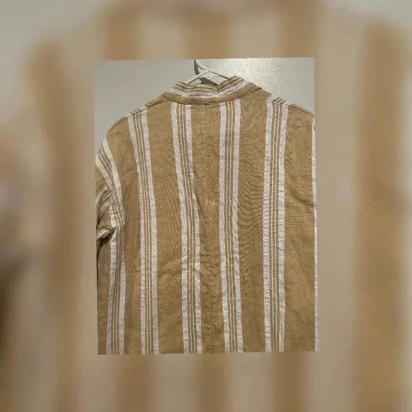 Eileen Fisher Reed
Striped Organic Cotton Doubleweave
Kimono Jacket - Picture 5 of 9